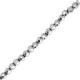 Hematite kralen facet 2mm Silver